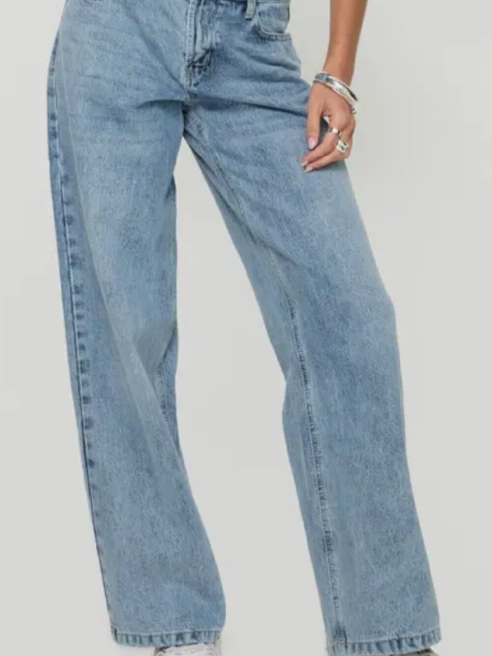 Princess Polly Loose Fit Slouchy Jeans Women’s Size 12 NWT Stretch